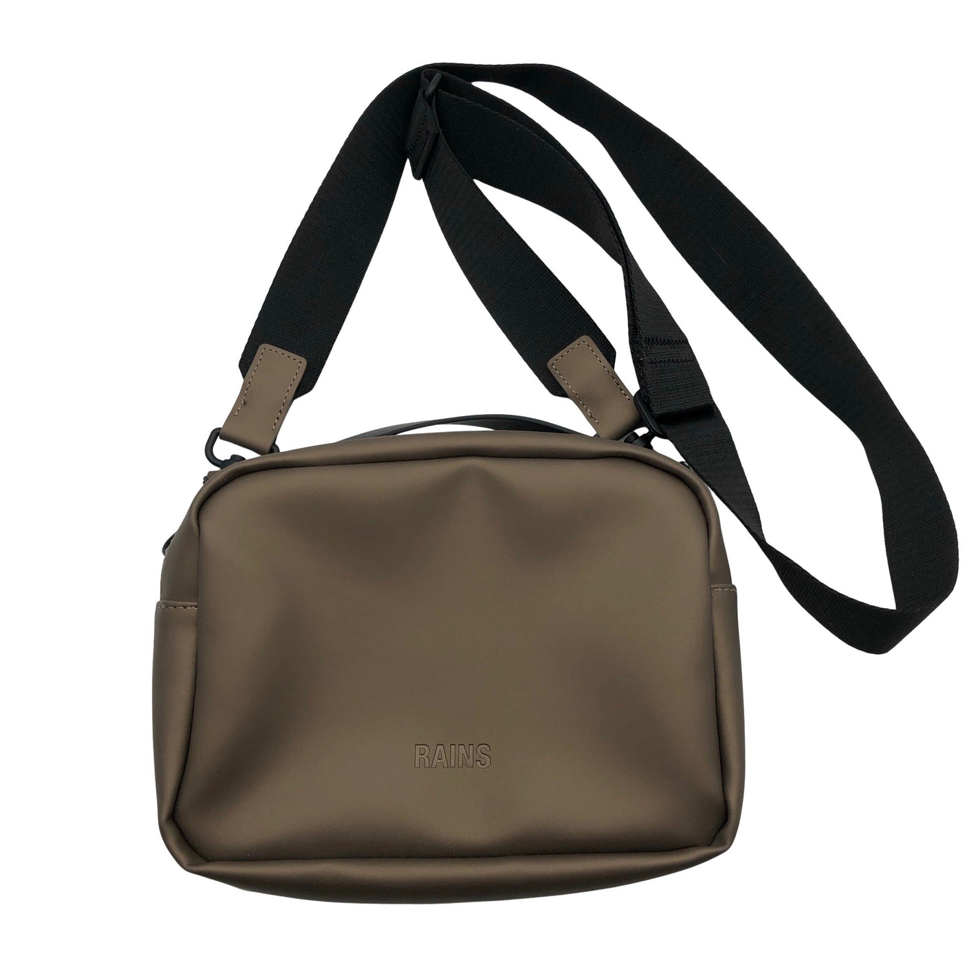 Unisex Rains - Õlakott, suurus Mini - Pruun (1)