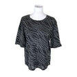 Unisex Lindex - Lühikeste käistega pluus, suurus 40 - Must ()