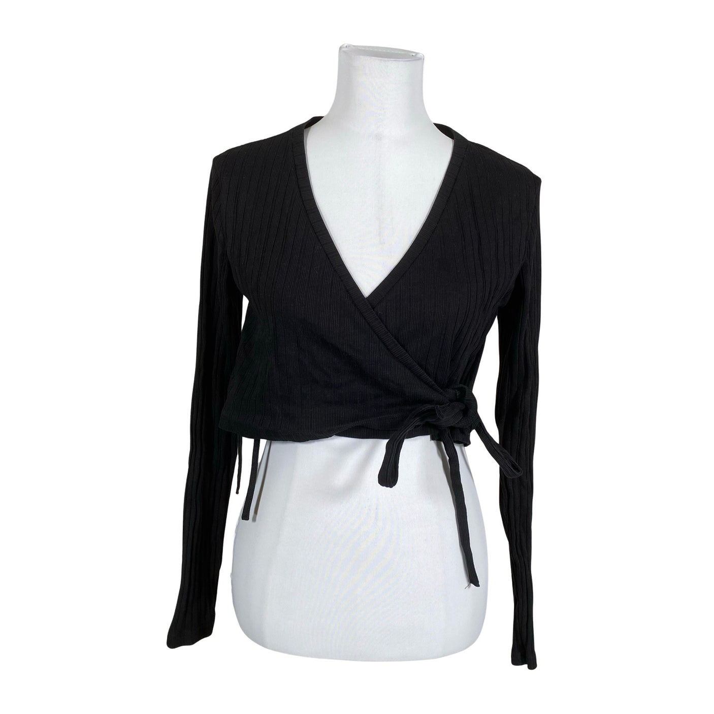 Unisex H&M Mama - Trikotaažist pluus, suurus 34 - Must (1)