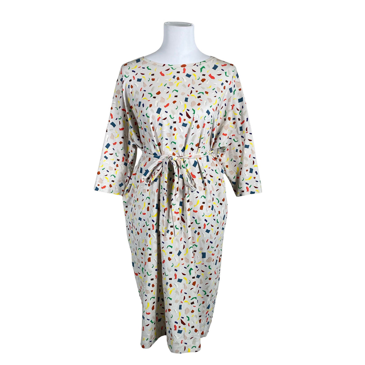 Unisex Papu - Trikotaažist kleit, suurus 40 - Hall (1)
