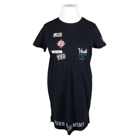 Unisex Twintip - Trikotaažist tuunika, suurus 42 - Must ()