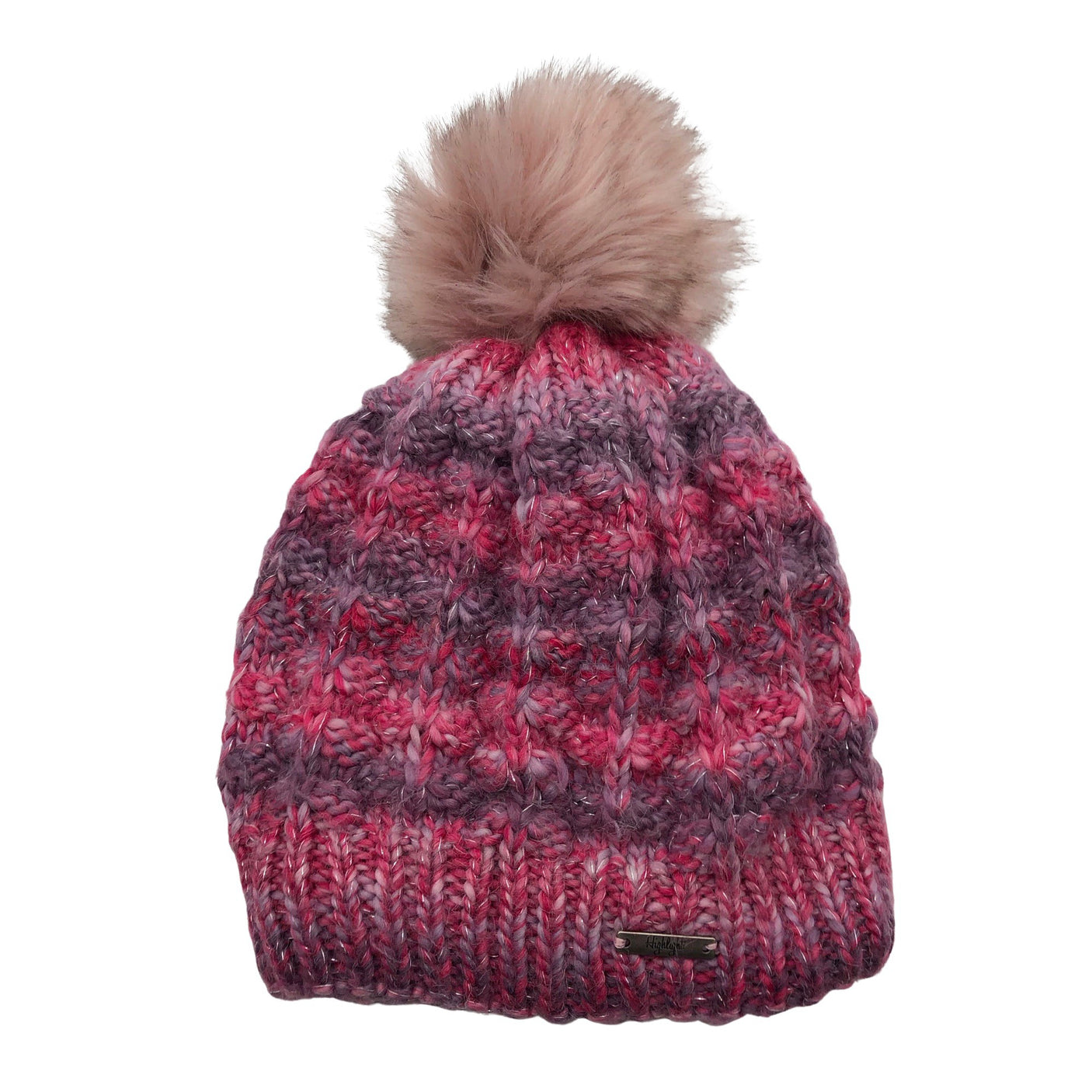 Unisex Fashion Highlight - Talvemüts, suurus 54 - 56 cm - Roosa (1)