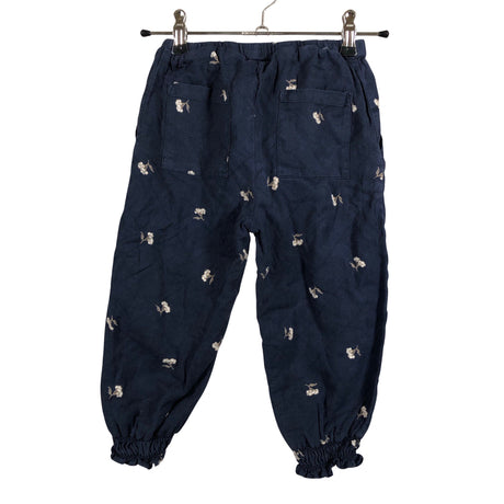 Unisex POMPdeLUX - Mittevenivad püksid, suurus 92 - 98 - Sinine (2)
