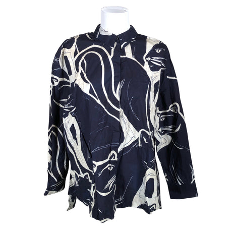 Unisex Comma - Mitteveniv tuunika, suurus 40 - Sinine ()