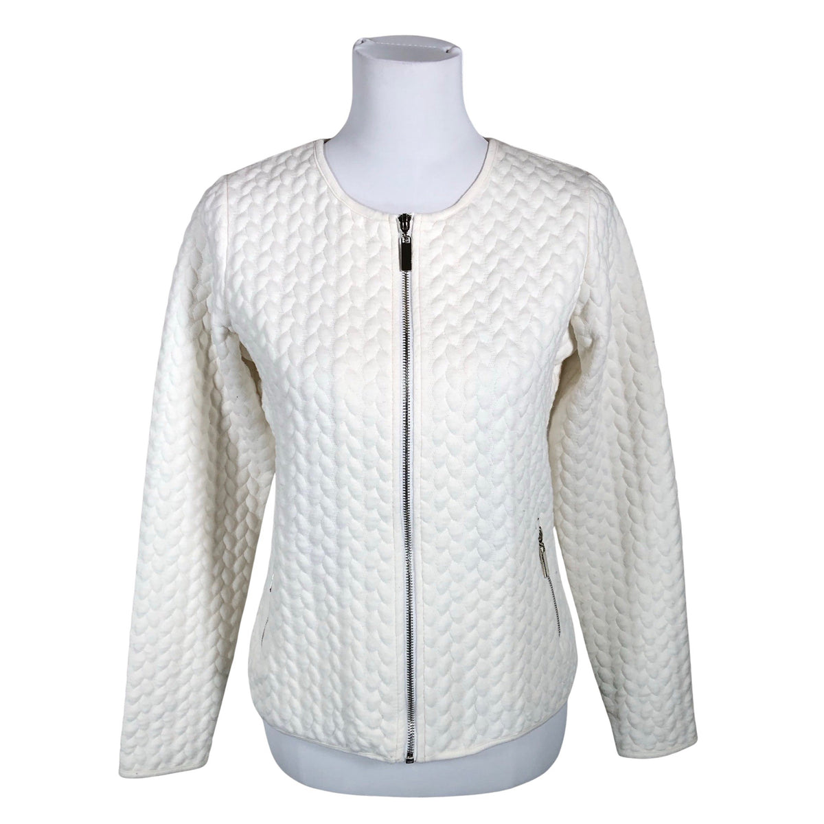 Unisex Soyaconcept - Dressikangast jakk, suurus 36 - Looduslik valge (1)