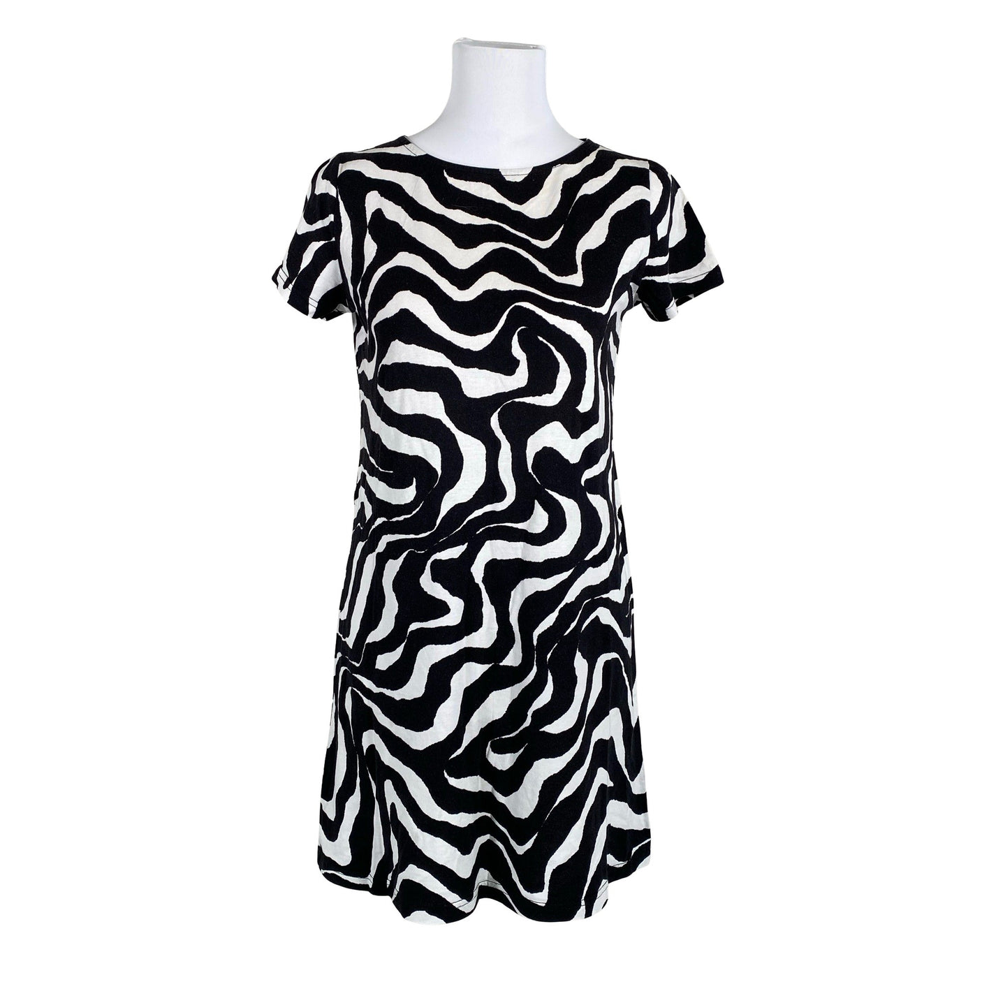 Unisex Nanso - Trikotaažist kleit, suurus 34 - Valge (1)