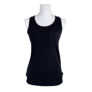 Unisex Nanso - Trikotaažist topp, suurus 34 - Must (1)