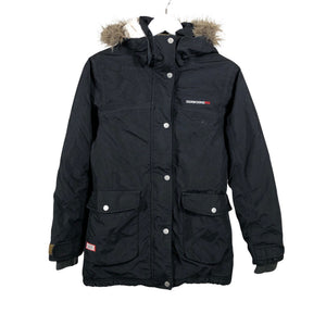 Unisex Didriksons - Talvejope, suurus 158 - 164 - Must (1)