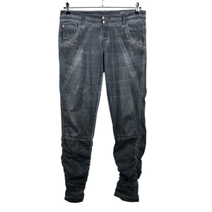 Unisex Cream - Mittevenivad püksid, suurus 40 - Hall (1)
