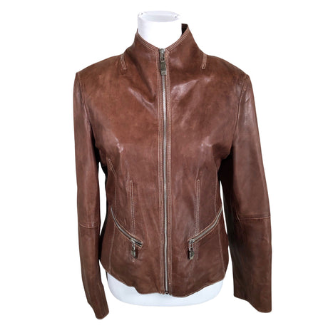 Unisex Zipcode - Nahktagi, suurus 40 - Pruun ()