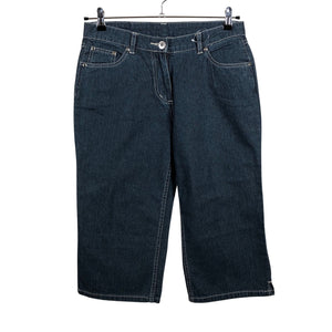 Unisex Soya - Teksast poolpikad püksid, suurus 40 - Sinine (1)