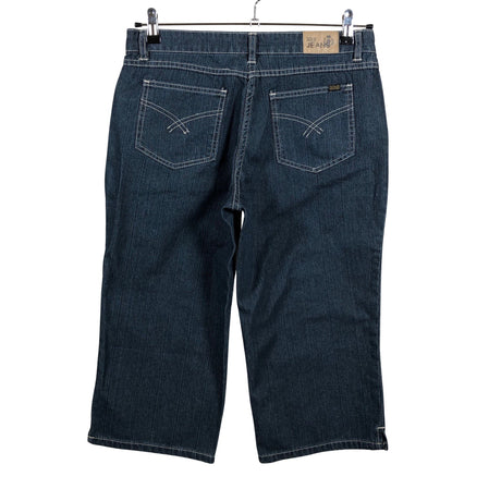 Unisex Soya - Teksast poolpikad püksid, suurus 40 - Sinine (2)