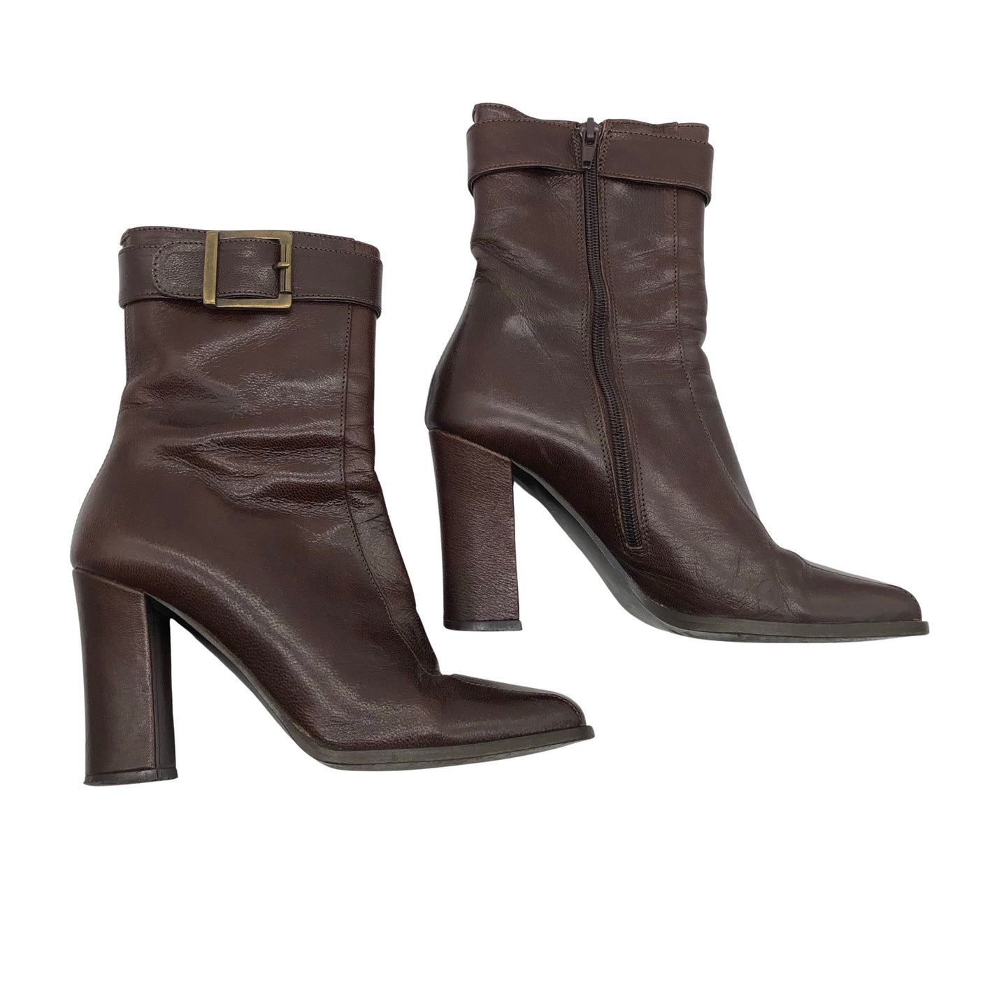 Unisex Bronx - Poolsaapad, suurus 38 - Pruun (1)