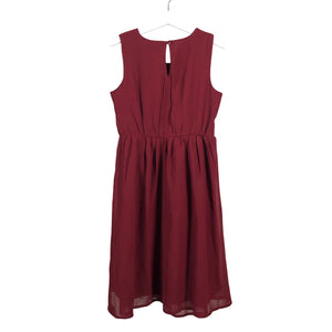 Unisex Cream - Õhuke kleit, suurus 128 - 134 - Veinipunane (2)
