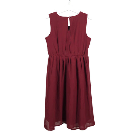 Unisex Cream - Õhuke kleit, suurus 128 - 134 - Veinipunane (2)