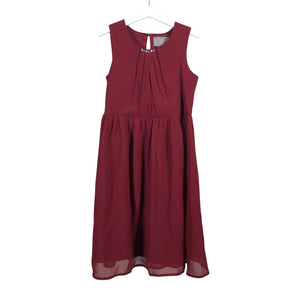 Unisex Cream - Õhuke kleit, suurus 128 - 134 - Veinipunane (1)
