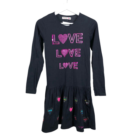 Unisex Desigual - Trikotaažist kleit, suurus 158 - 164 - Must ()