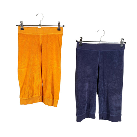 Unisex me&i - Dressikangast poolpikad püksid, suurus 122 - 128 - Kollane ()