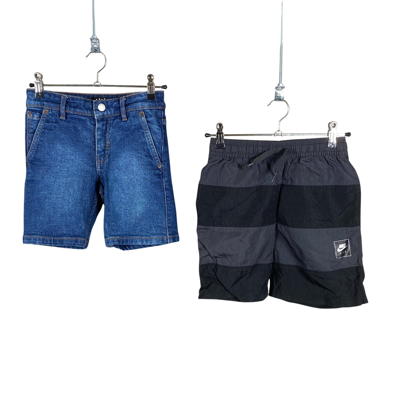 Unisex Molo Kids - Teksast lühikesed püksid, suurus 128 - 134 - Sinine (1)