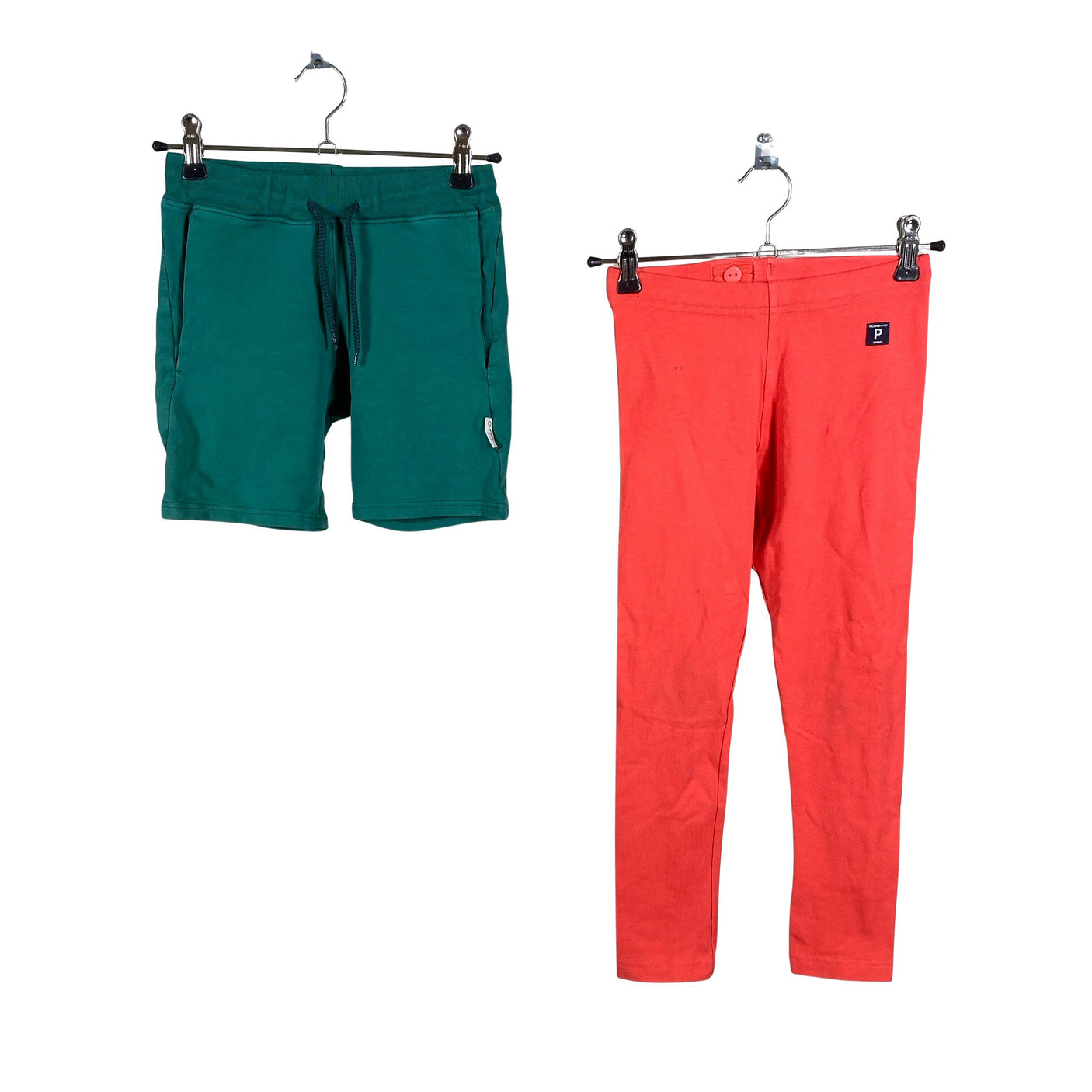 Unisex Gugguu - Dressikangast lühikesed püksid, suurus 116 - 122 - Roheline (1)