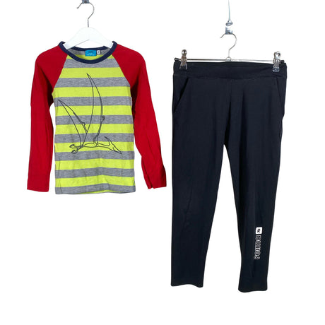 Unisex Reima - Trikotaažist püksid, suurus 110 - 116 - Must ()