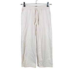 Unisex R-collection - Dressikangast püksid, suurus 36 - Looduslik valge (1)