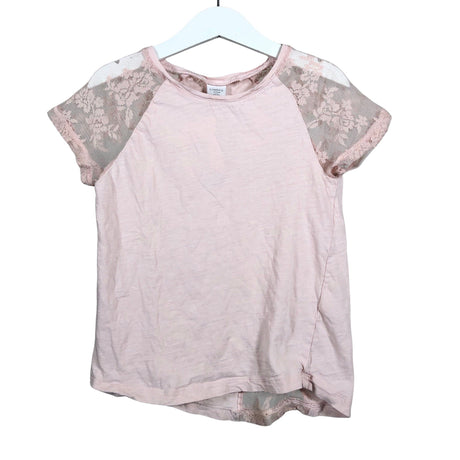 Unisex Lindex - T-särk, suurus 122 - 128 - Heleroosa ()