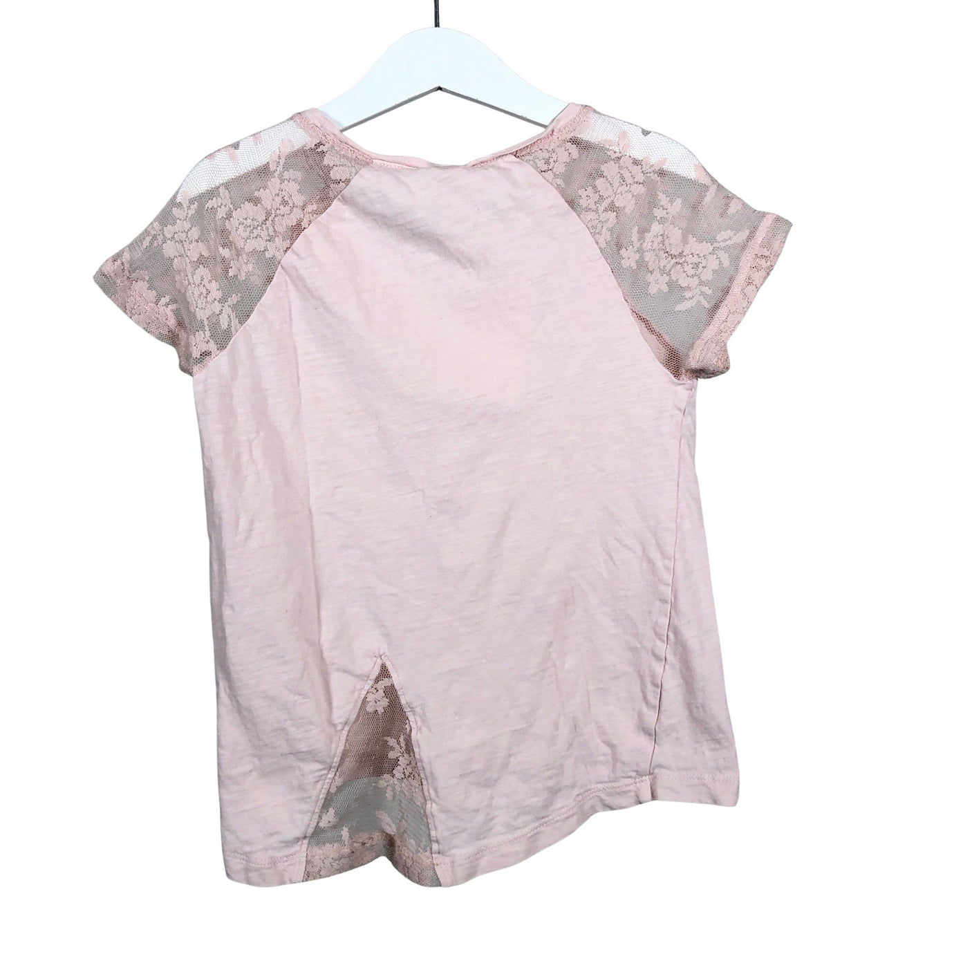 Unisex Lindex - T-särk, suurus 122 - 128 - Heleroosa (2)