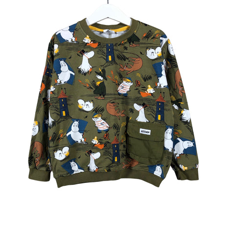 Unisex Martinex - Trikotaažist pluus, suurus 104 - 110 - Roheline ()