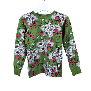 Unisex Maitotyttö - Trikotaažist pluus, suurus 104 - 110 - Roheline (1)