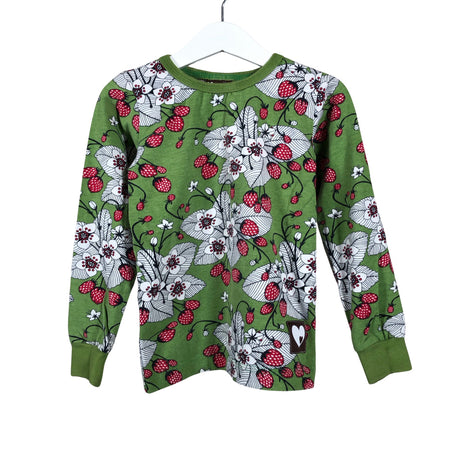 Unisex Maitotyttö - Trikotaažist pluus, suurus 104 - 110 - Roheline ()