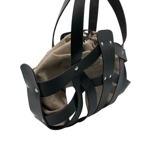 Unisex Väska - Käekott, suurus Maxi - Must (2)