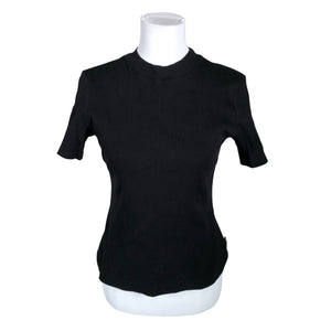 Unisex Aarrelabel - T-särk, suurus 38 - Must (1)