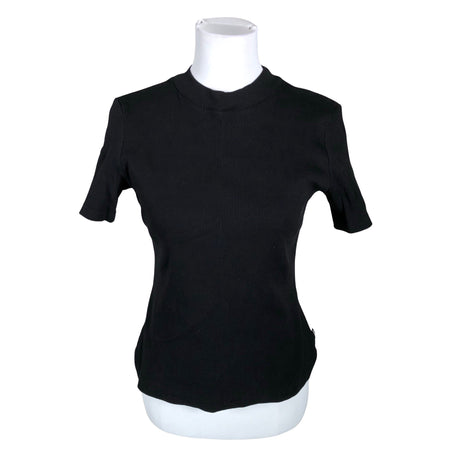 Unisex Aarrelabel - T-särk, suurus 38 - Must ()