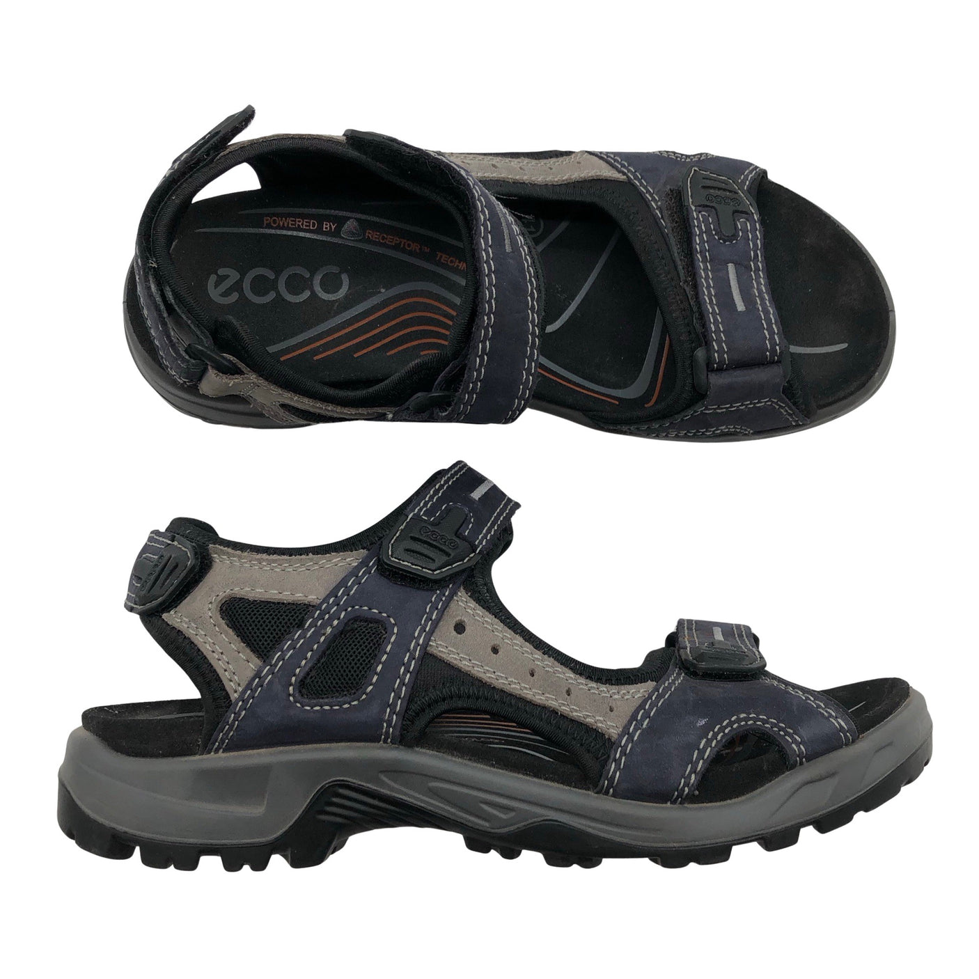 Unisex Ecco - Rihmikud, suurus 41 - Must (1)