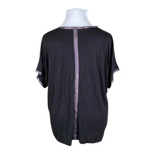 Unisex Soyaconcept - Lühikeste käistega pluus, suurus 44 - Lilla (2)