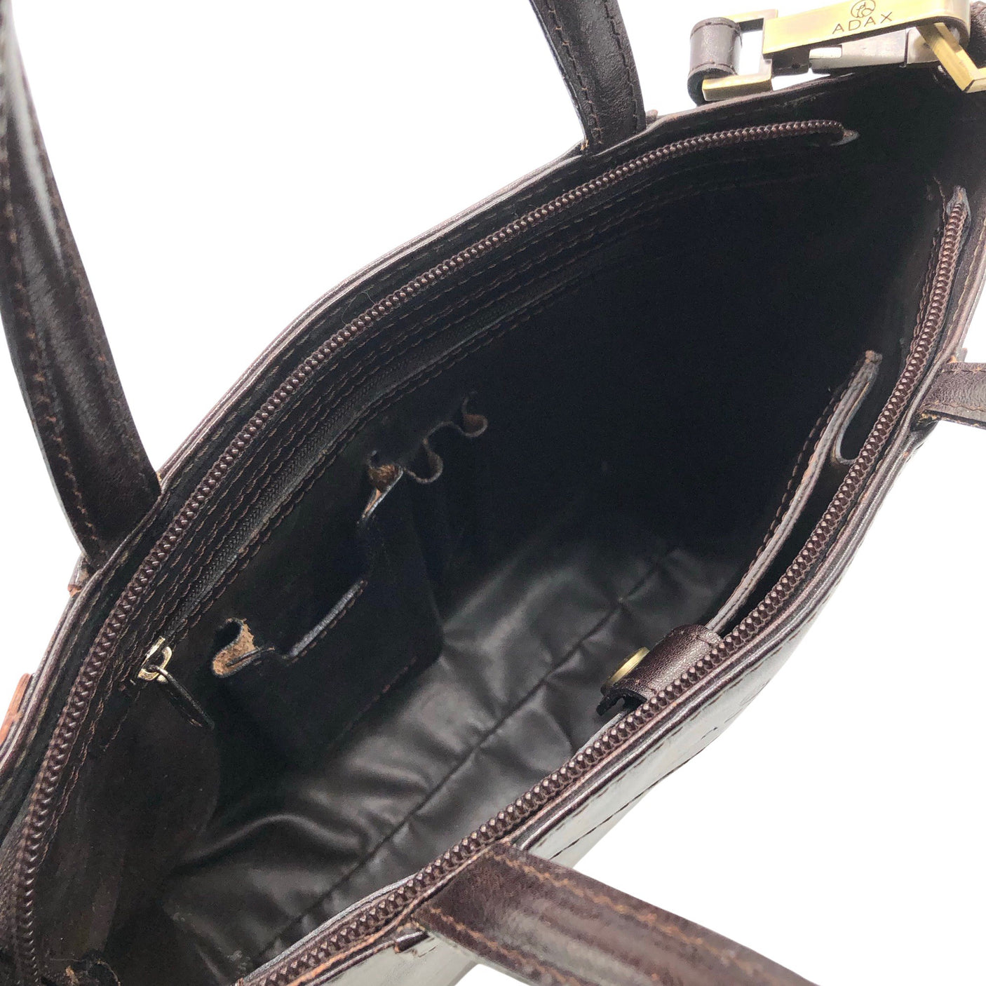 Unisex Adax - Käekott, suurus Midi - Pruun (2)