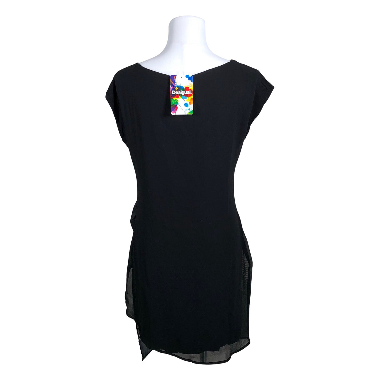 Unisex Desigual - Õhuke kleit, suurus 38 - Must (2)