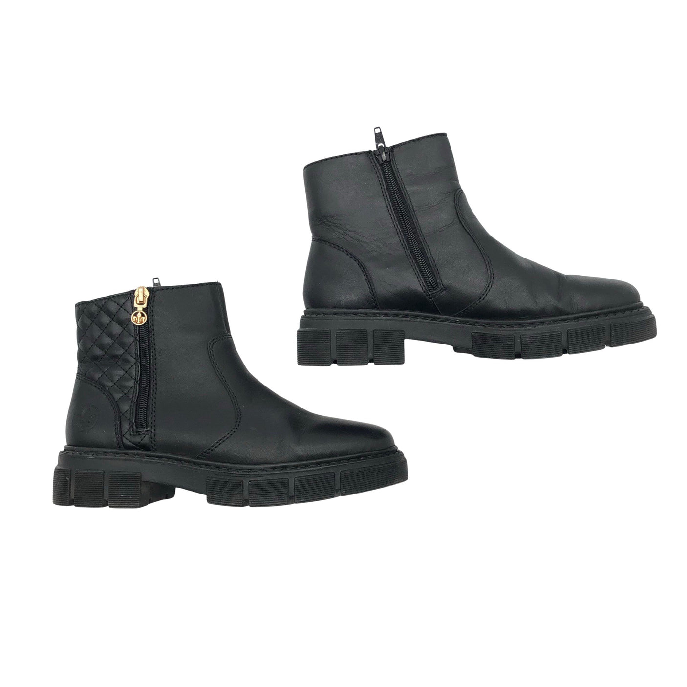 Unisex Rieker - Poolsaapad, suurus 38 - Must (1)