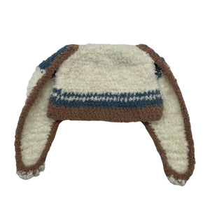 Unisex Handmade - Talvemüts, suurus 50 - 52 cm - Looduslik valge (1)
