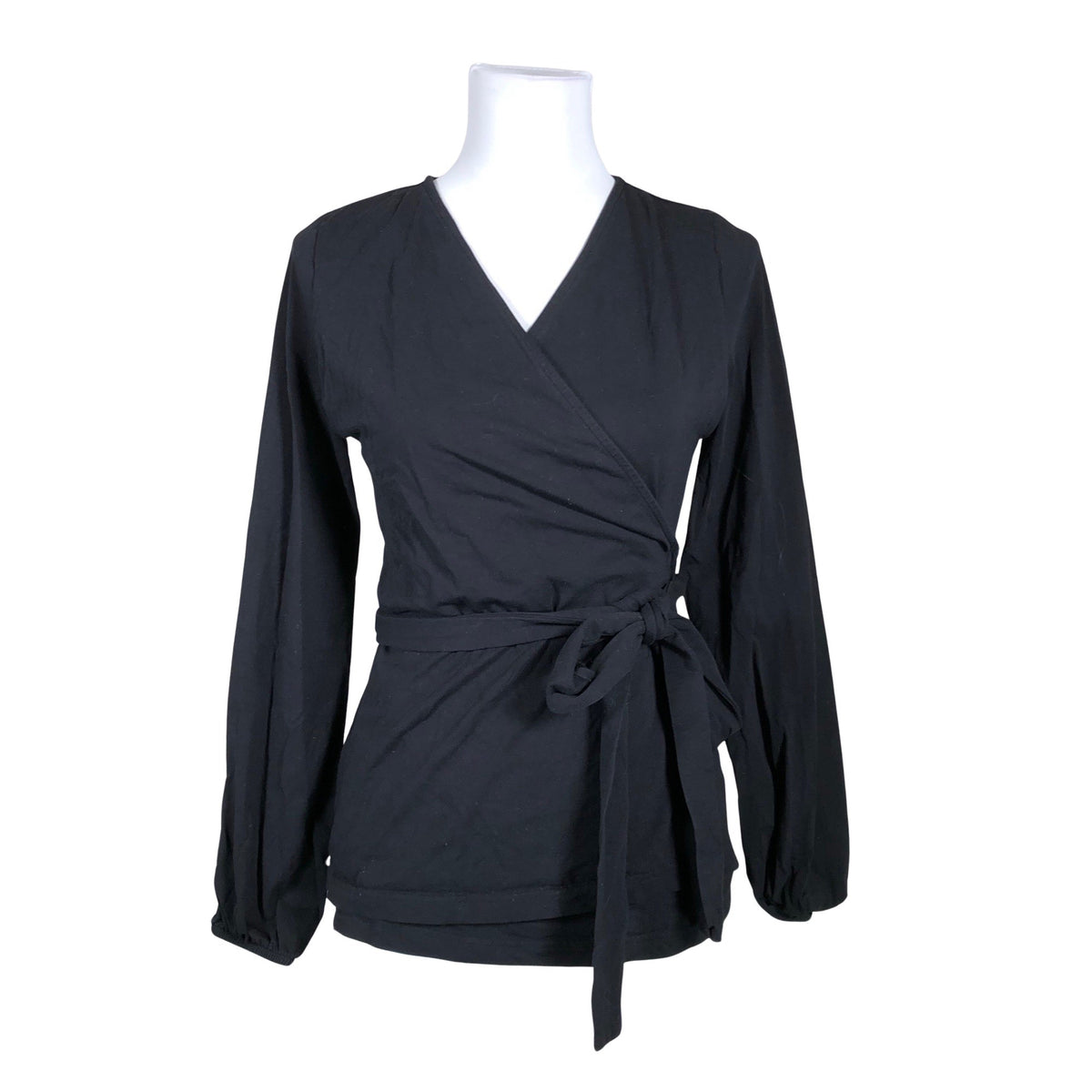 Unisex Kaiko - Trikotaažist pluus, suurus 36 - Must (1)
