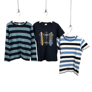 Unisex Polarn O. Pyret - T-särk, suurus 128 - 134 - Sinine (1)