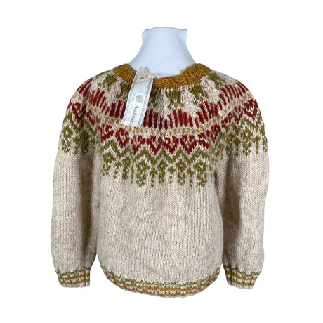 Unisex Handmade - Kampsun, suurus 46 - Beige (2)