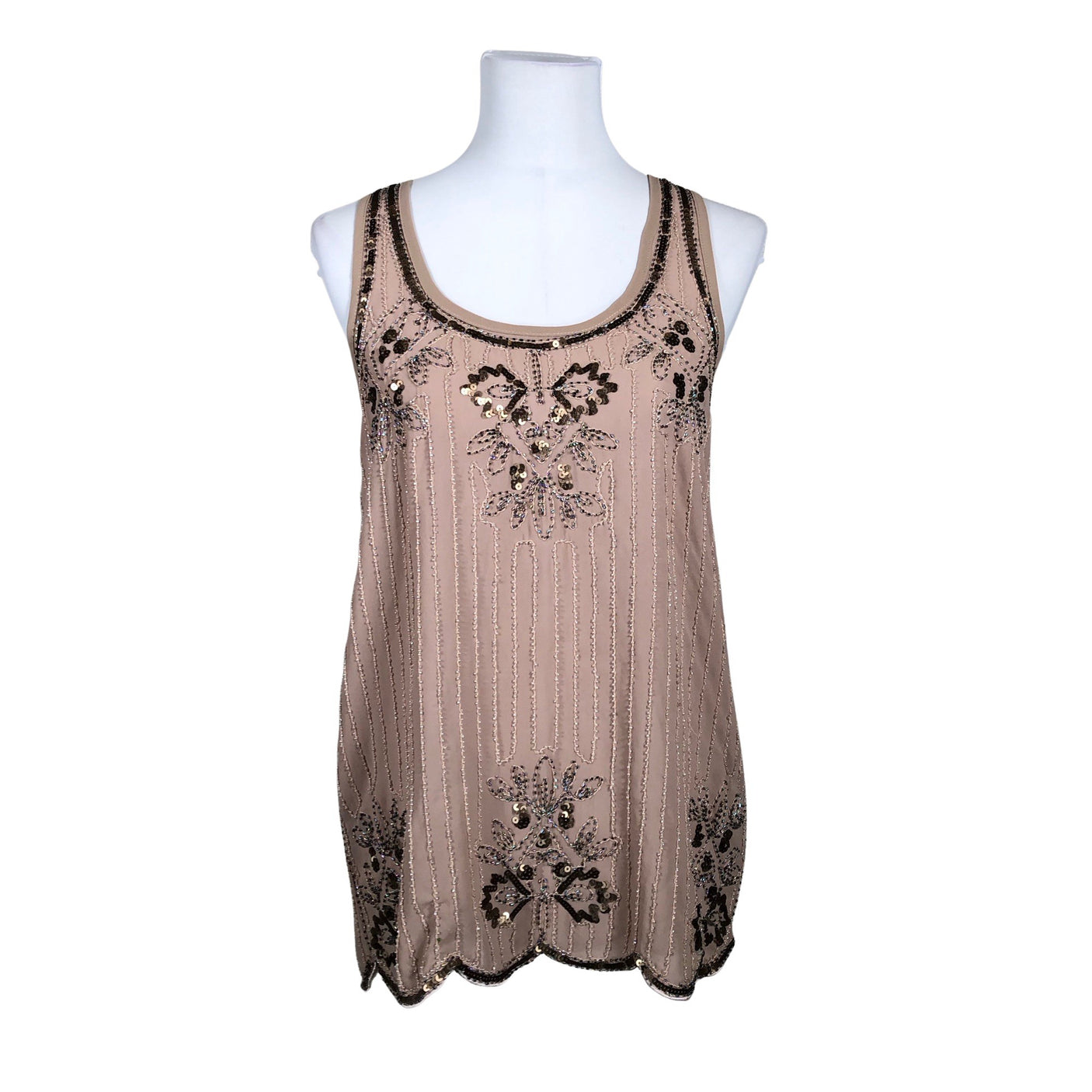Unisex Miss koo - Pidulik top, suurus 38 - Beige (1)