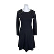 Unisex Taifun - Trikotaažist kleit, suurus 36 - Must ()