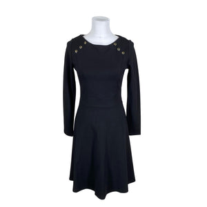 Unisex Taifun - Trikotaažist kleit, suurus 36 - Must (1)