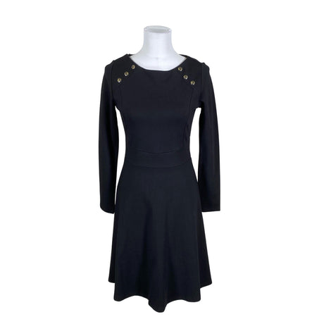 Unisex Taifun - Trikotaažist kleit, suurus 36 - Must ()
