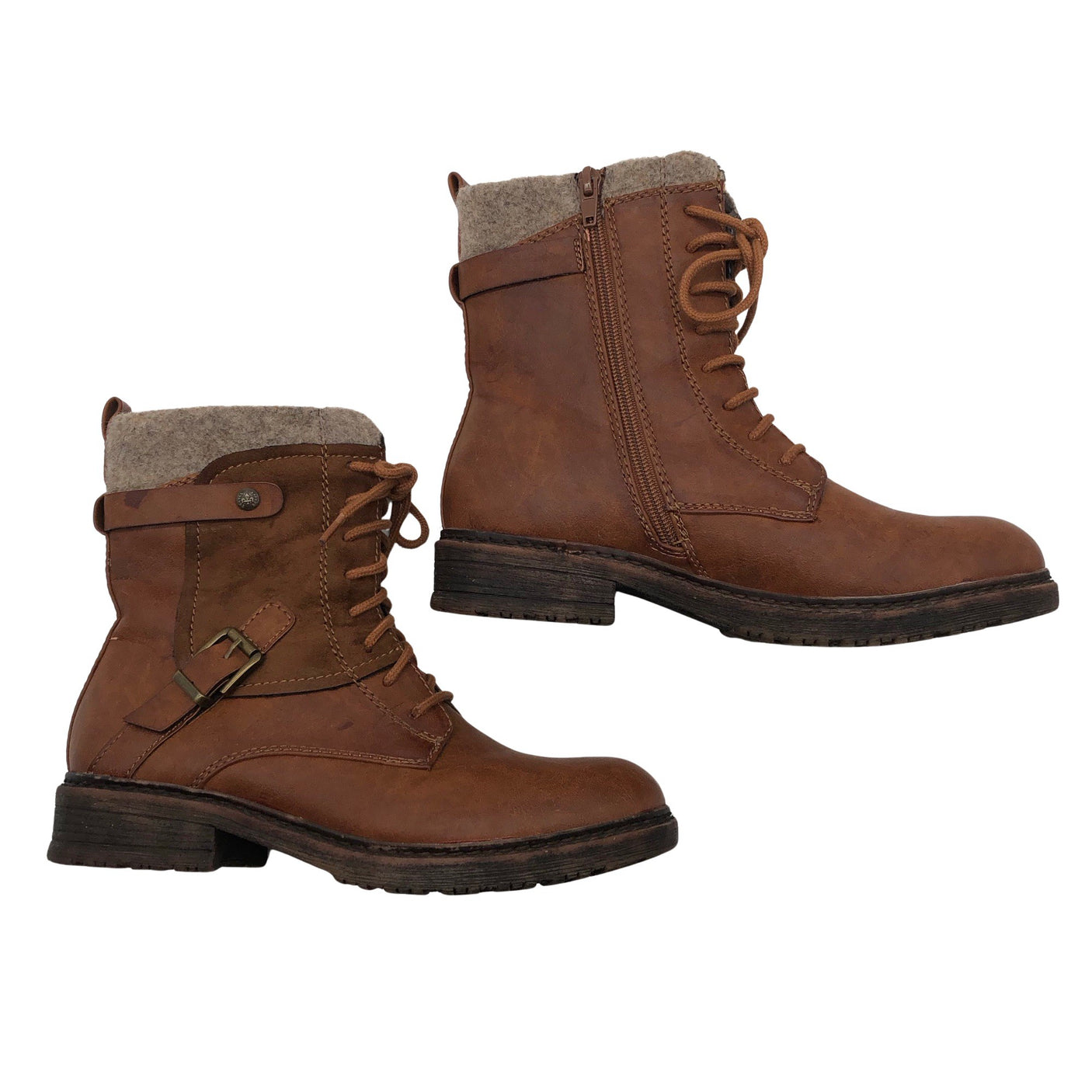 Unisex Rieker - Poolsaapad, suurus 38 - Pruun (1)