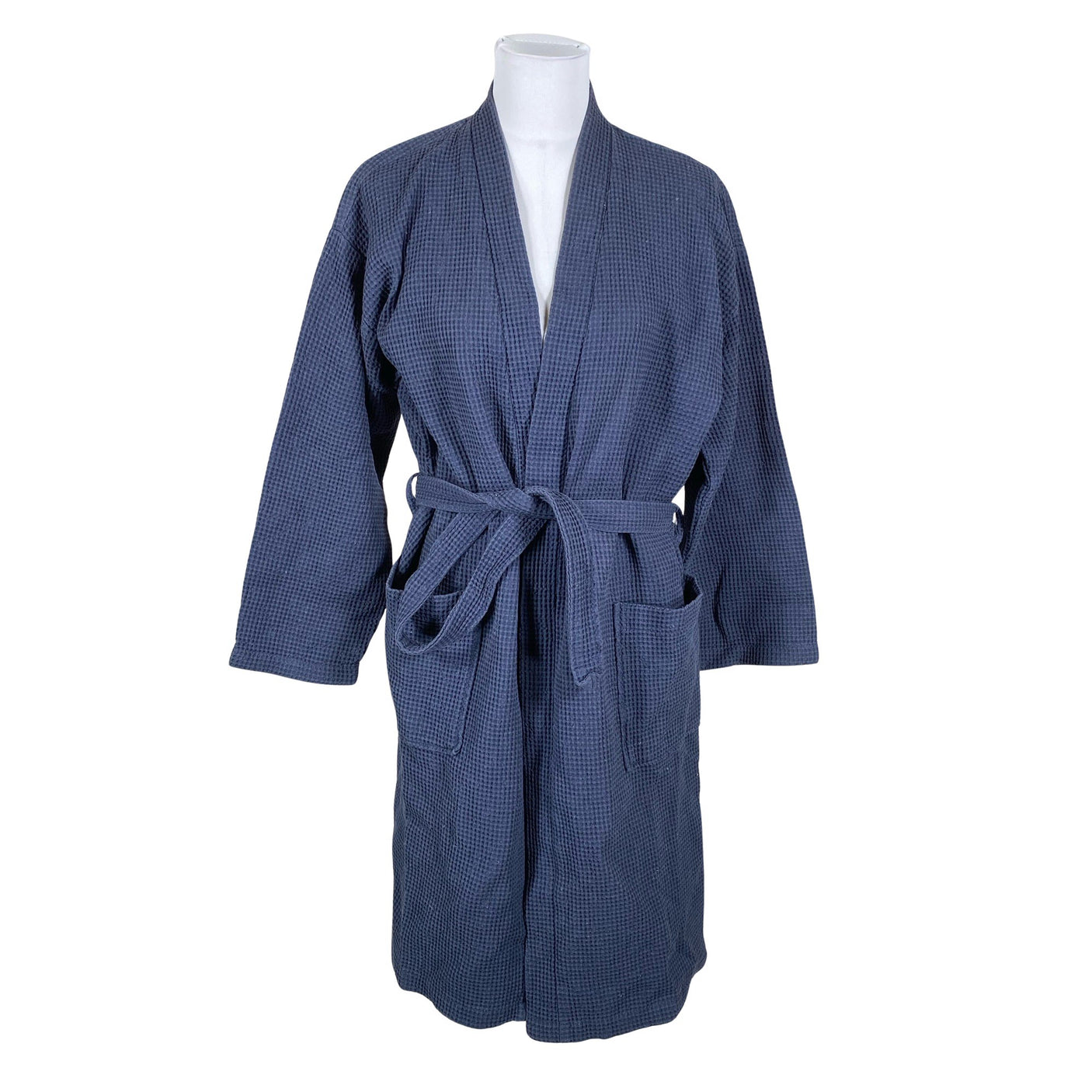 Unisex Puuvillatehdas - Hommikumantel, suurus 38 - Sinine (1)