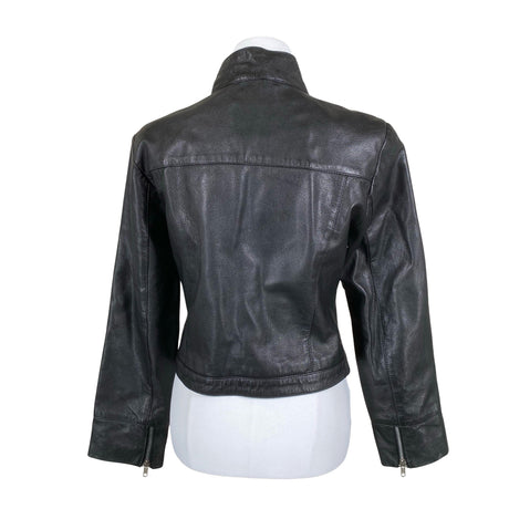 Unisex Es Ti: Ci: - Nahktagi, suurus 36 - Must (2)